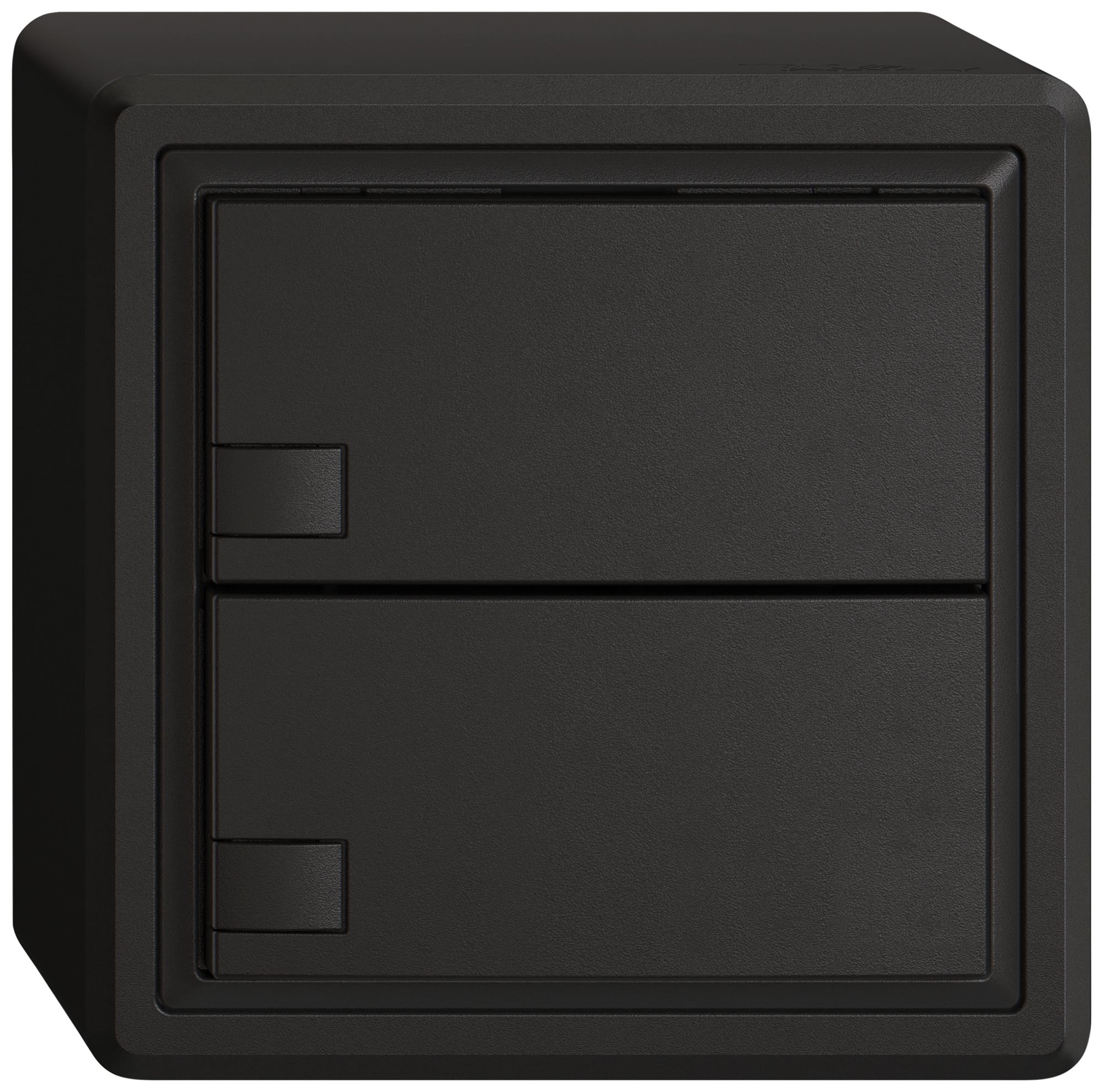 AP-Universaltaster EDIZIO.liv UNI SNAPFIX® o.LED 2× 1-Tbed.sz