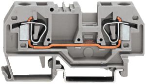 Borne de passage WAGO 6mm² gris