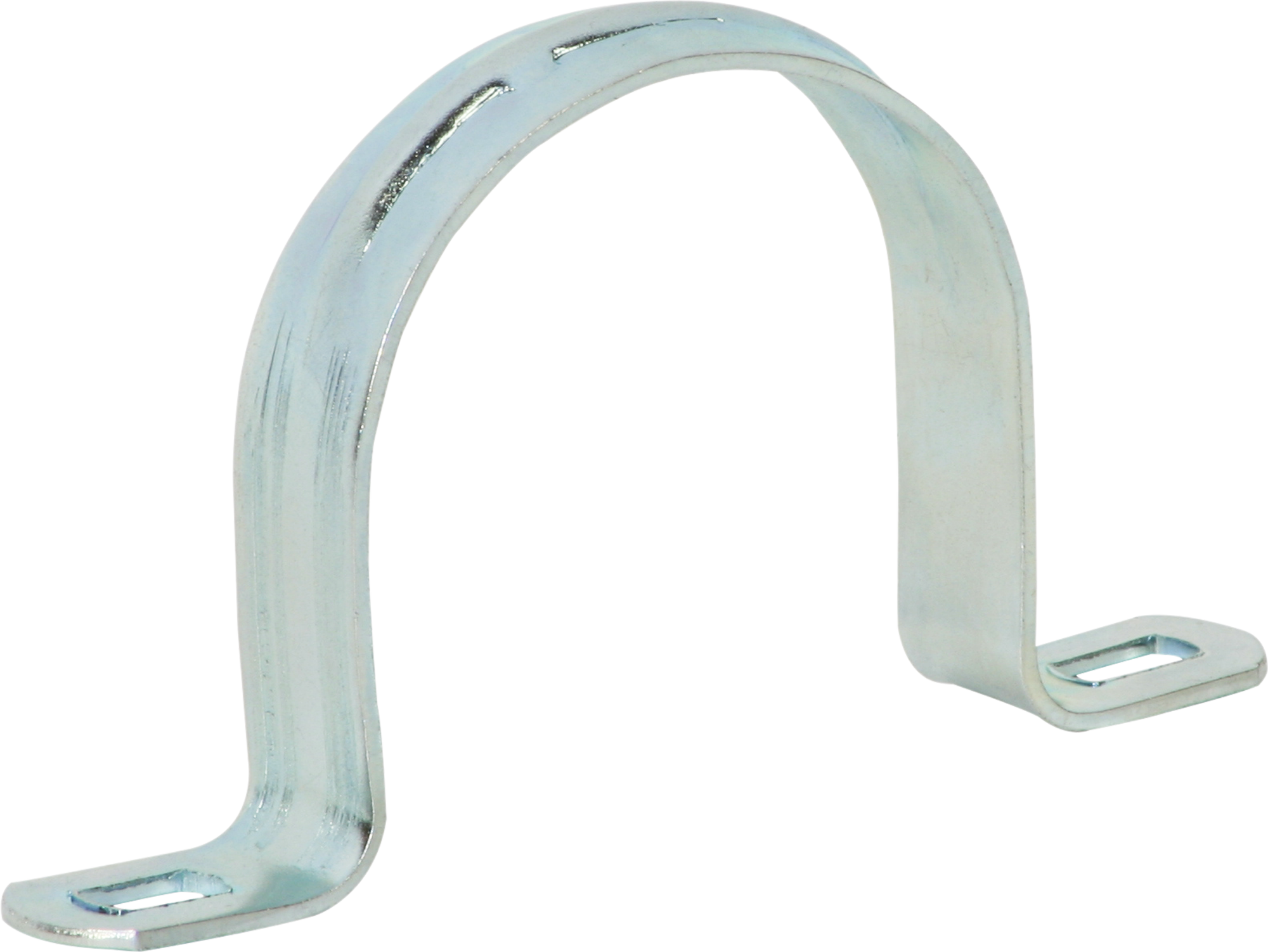 Bride acier 2 vis M50 zing.