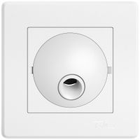 UP-Anschlussdose EDIZIO.liv SNAPFIX® 5P 3L+N+PE ws