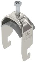 Fixation rapide BET 2056 pied à U matière synthétique 34…40mm 1×câble A2 1.4301