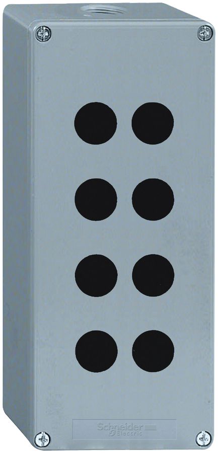 Scatola AP Schneider Electric 80×220×77mm 8 fori