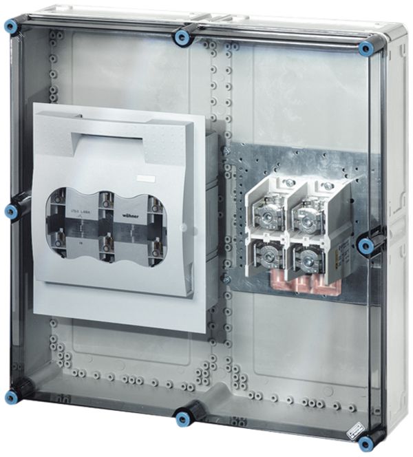 NH-Gehäuse Hensel Mi, 1×NH 3, 630A 3P+PE+N