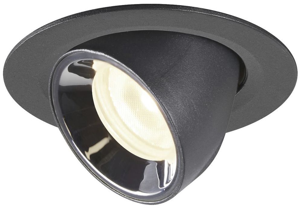 EB-LED-Downlight SLV NUMINOS GIMBLE XS, 7W 200mA 740lm 4000K 55° sz/chr