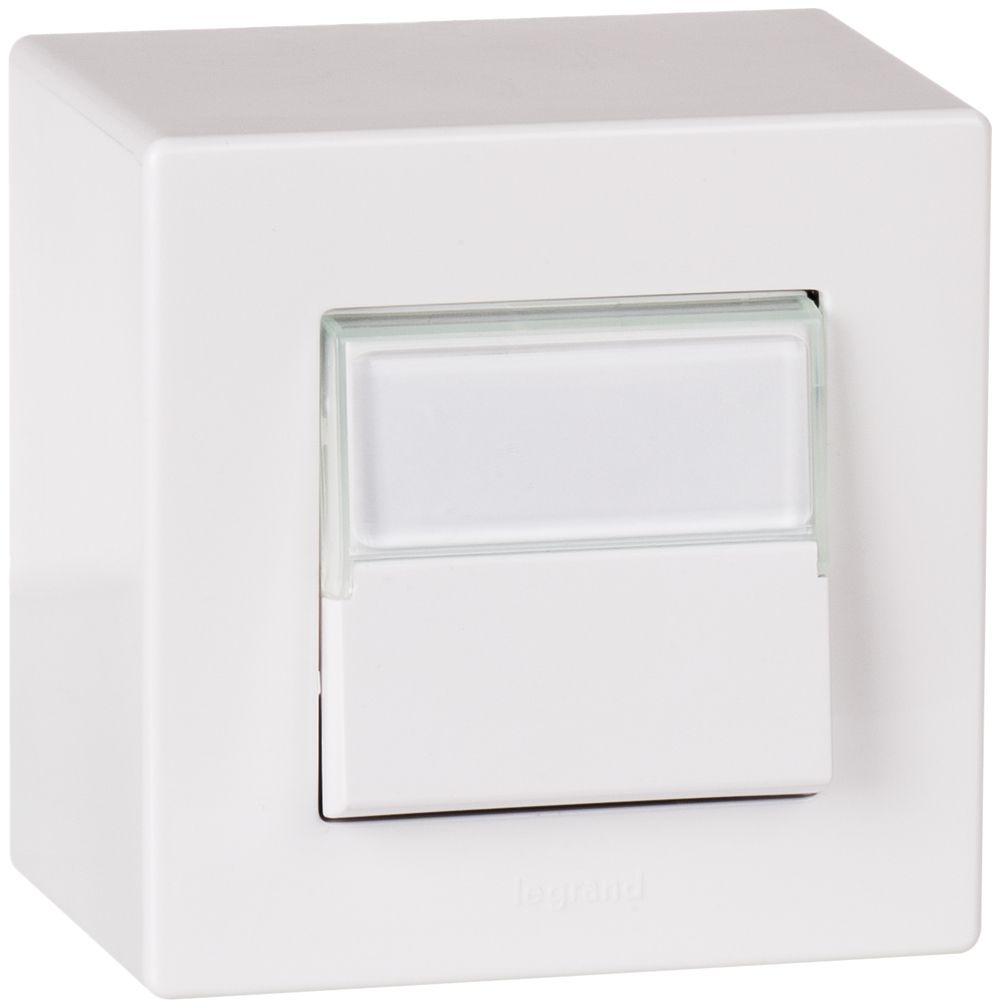 AP-Sonnerie-Wipptaster ATO 6A 250V weiss Gr.I