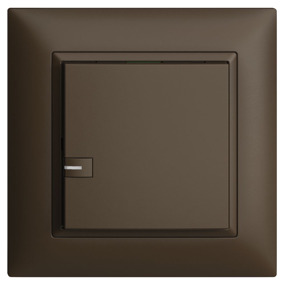 Poussoir KNX RGB ENC EDUE FMI, 250mW, a.LED RGB, 1×poussoir, comm.1×touche, cof