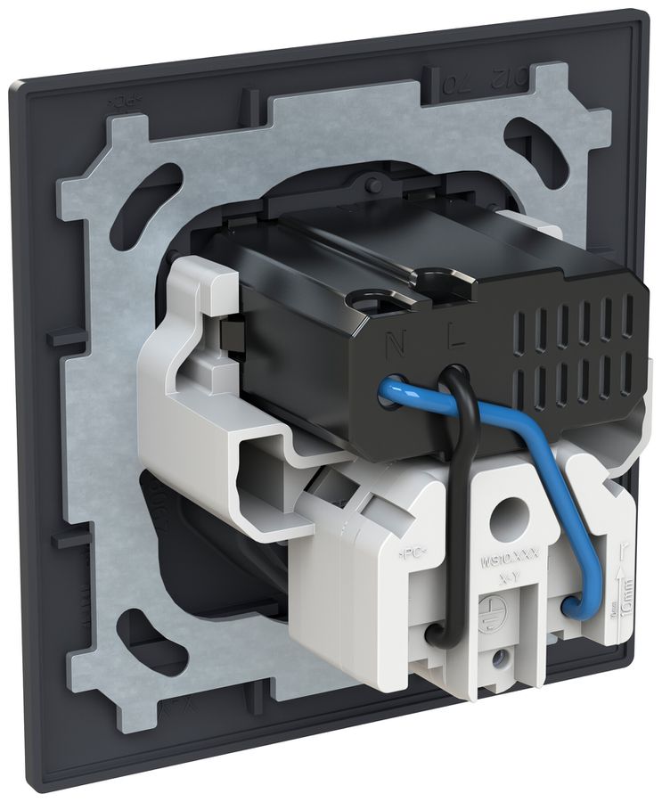 Prise de charge USB ENC ABB Sidus 1×USB-A 1×USB-C + T13 3000mA OUT:5V an