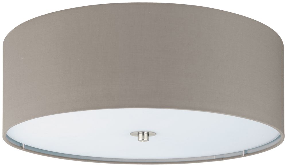 Paralume EGLO PASTERI PRO Ø475×180mm, taupe