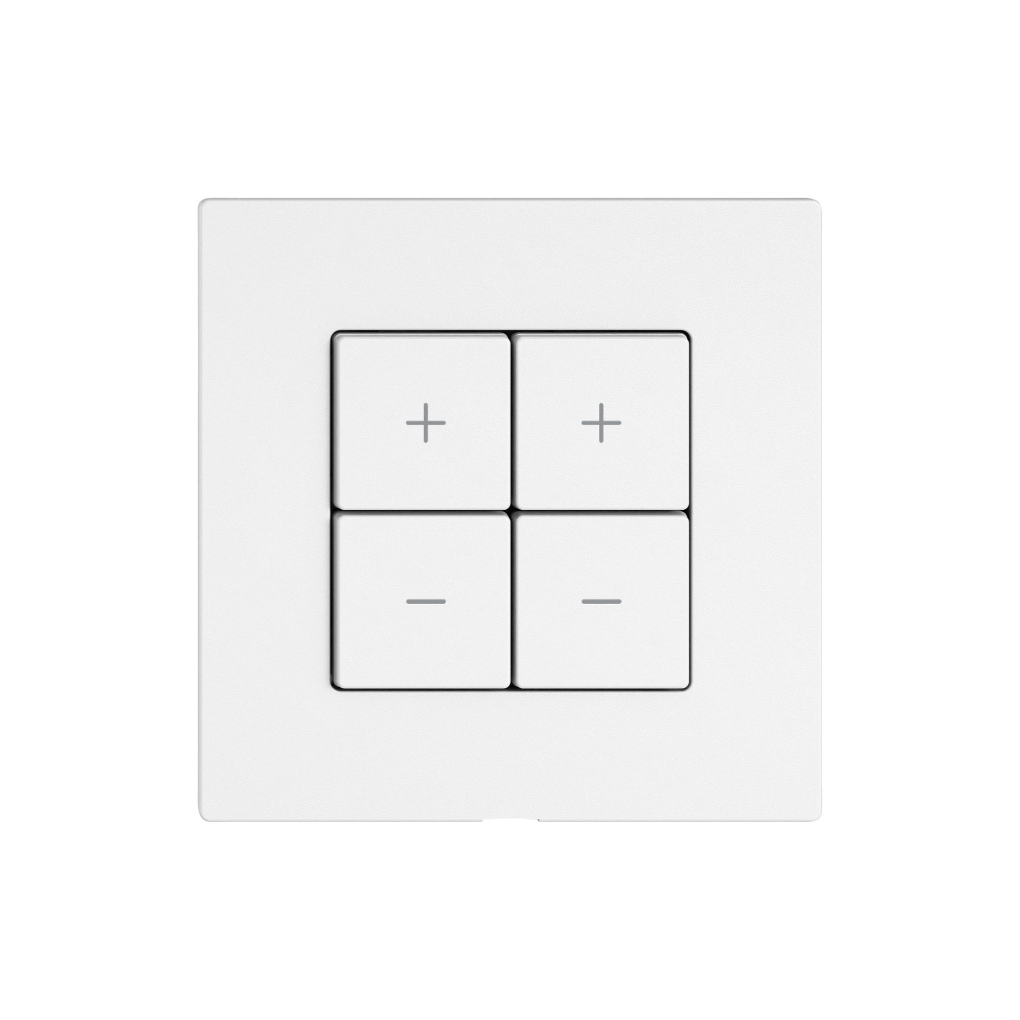 Kit di montaggio EDIZIO.liv Wiser SNAPFIX® p.dimmer 2C 4T bi