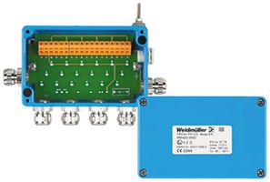 Standardverteiler Weidmüller Profibus ATEX FBCon PA CG Ex 4-fach IP66