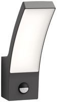 LED-Wandleuchte Philips Splay IR SEN 3.8W 800lm 827 IP44 anthrazit