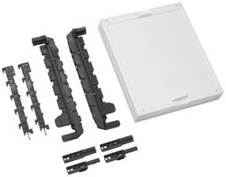 Baustein Hager univers N 300×250mm für Sammelschienensystem Abstand 40mm 5-polig