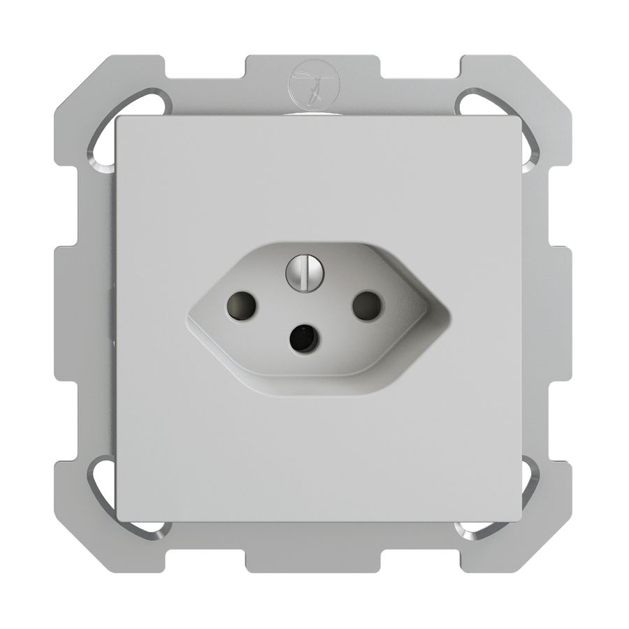 UP-Steckdose EDIZIOdue T13 hellgrau