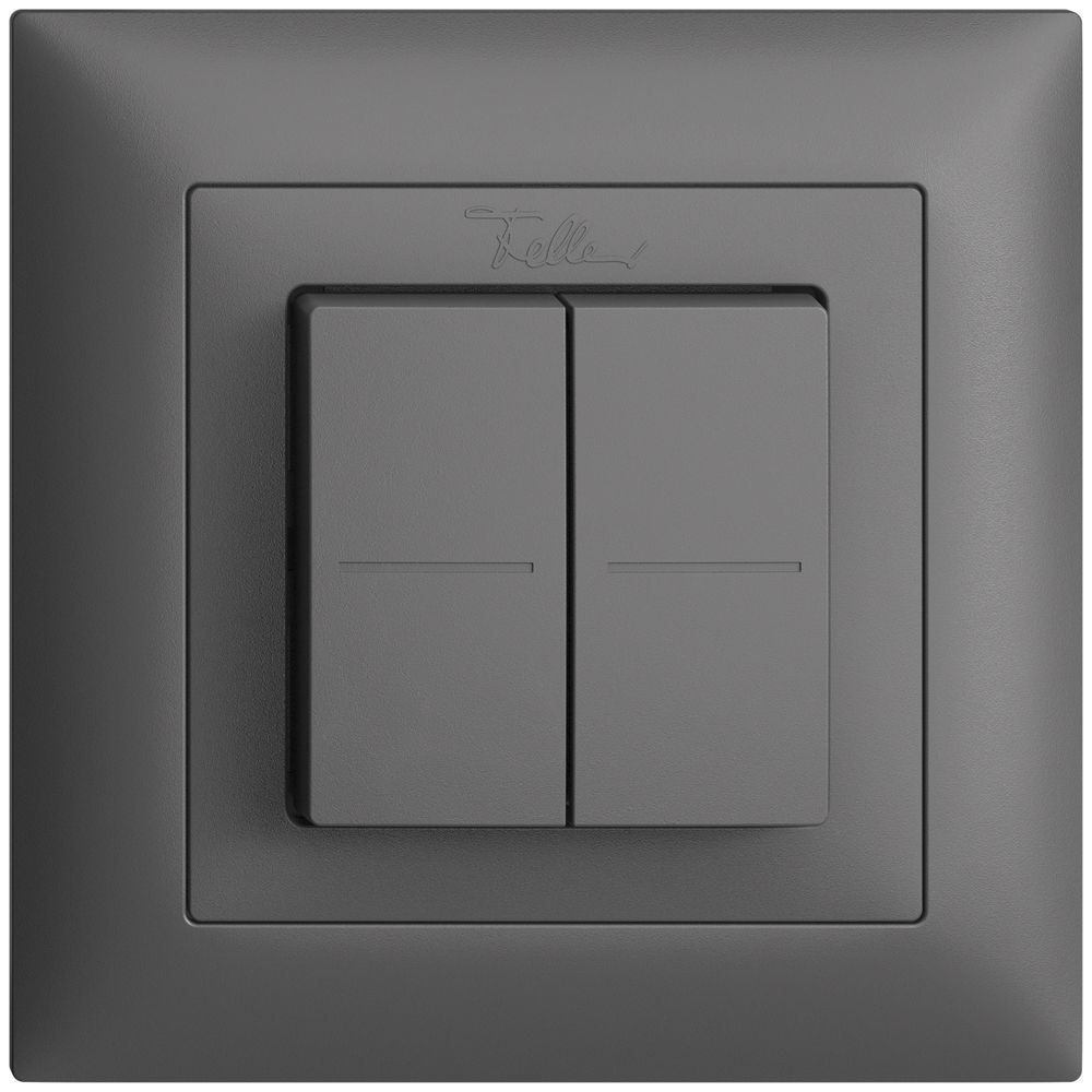 Poussoir RF Smart Light Control Feller EDIZIOdue FMI, Philips Hue 4K/2T, grf