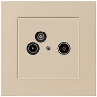 UP-Antennendose R/TV-Daten kallysto.pro 19dB beige