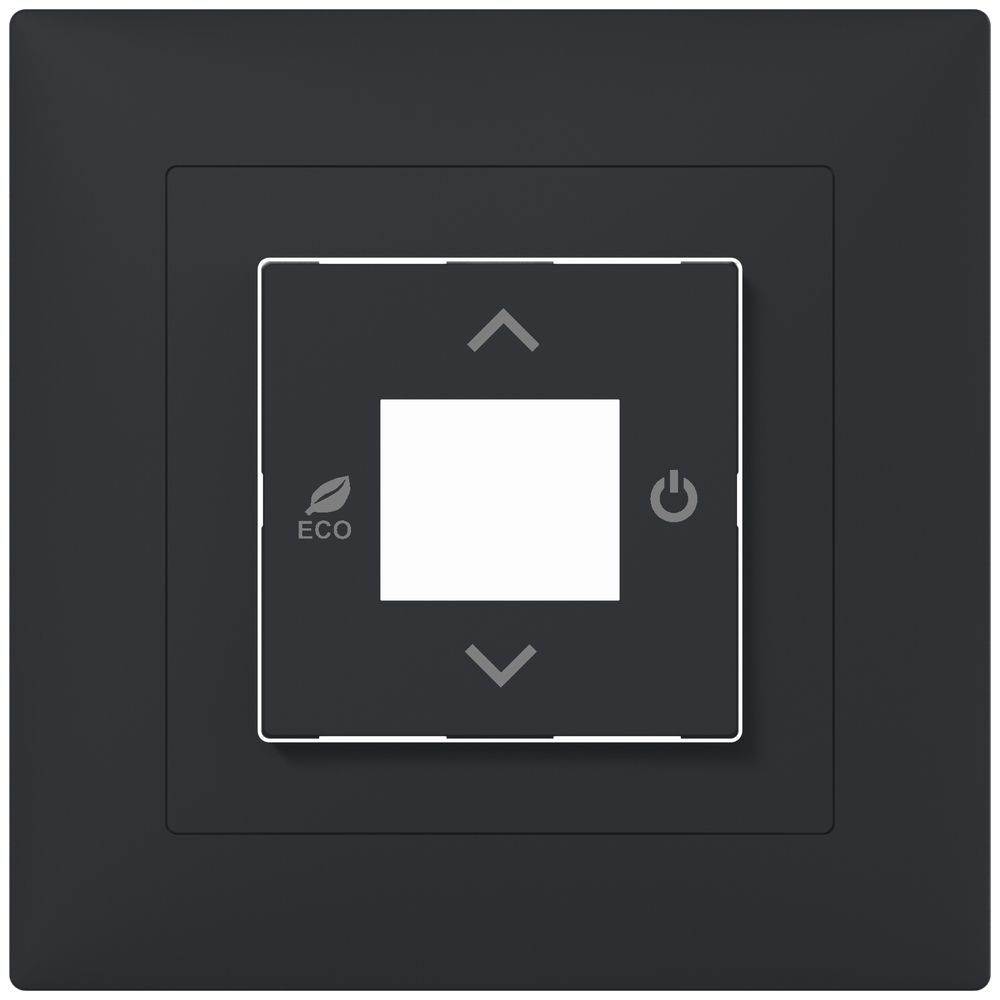 UP-Frontset B ABB SIDUS anthrazit zu Raumtemperaturregl.free@home