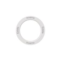 Disco indicatore NEVO, p.inter.rotativo, Estate-Inverno-Estate-Inverno, bianco