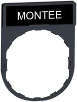 Einlegeschild Schneider Electric Montée