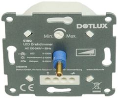 Drehdimmer DOTLUX für LED 5…100W Phasenabschnitt