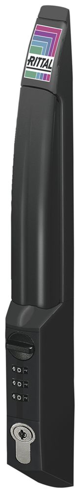 Poignée Rittal DK 7200.801 pivotant comfort avec serrure à code 3-chiffres