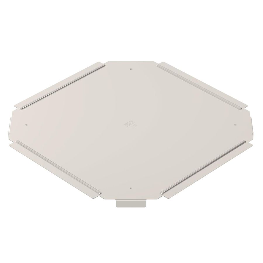 Coperchio BET RKD per pezzo a croce 200mm acciaio affinato A4 grezzo