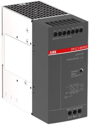 Schaltnetzteil ABB Primär 100…240VAC Sekundär 24VDC/10A