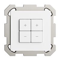 Stazione secondaria INC 2K/4T per dimmer Edue Wiser bianco