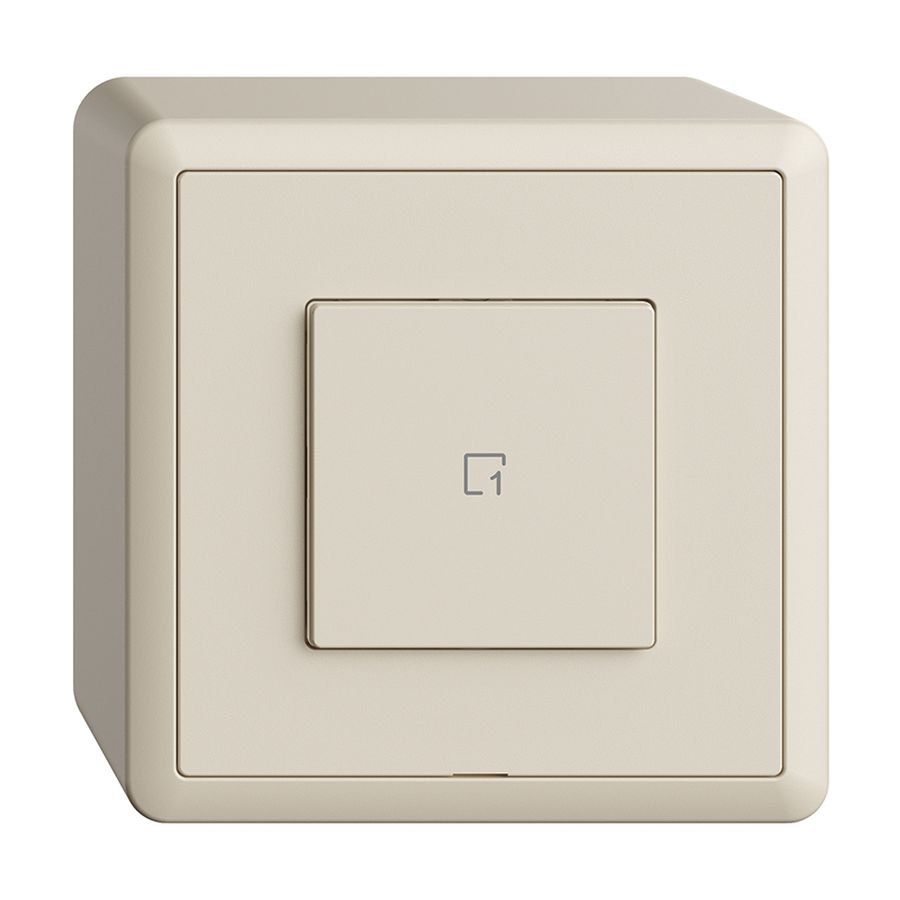 AP-Szenentaster 1 Szene/1T Edue Wiser crema