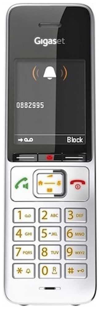 Telefon schnurlos Gigaset Comfort 500 A 17h Freisprechen CLIP schwarz