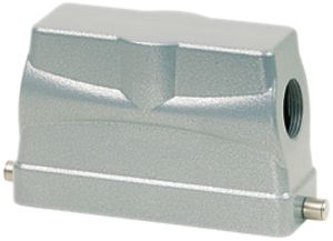 Steckergehäuse B24 H=76mm LVN 1×M32 seitlich