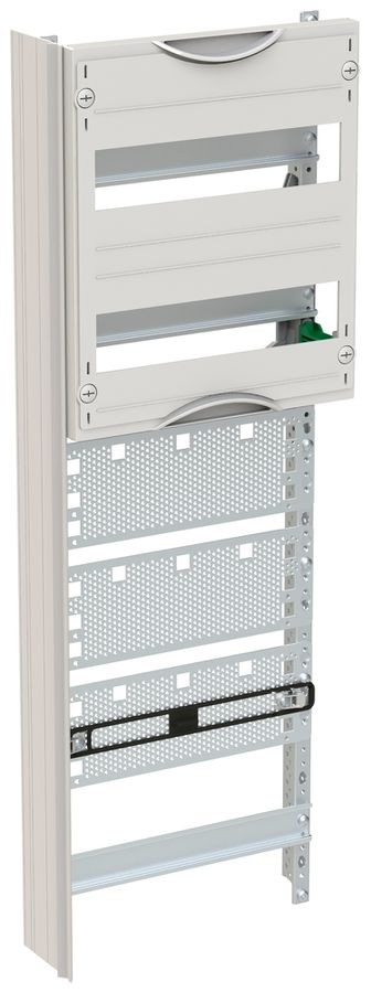 Panneau média ComfortLine 5 rangées 24UM 2 rangées DIN 750×250×78mm