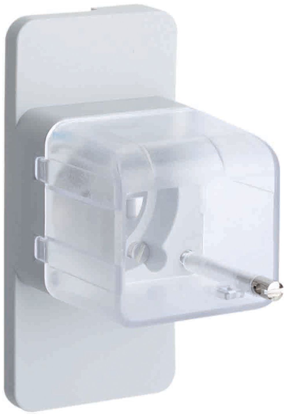 Klemmenabdeckung Hager 25A mit Plombierhaube für Einbautiefe 44/51mm