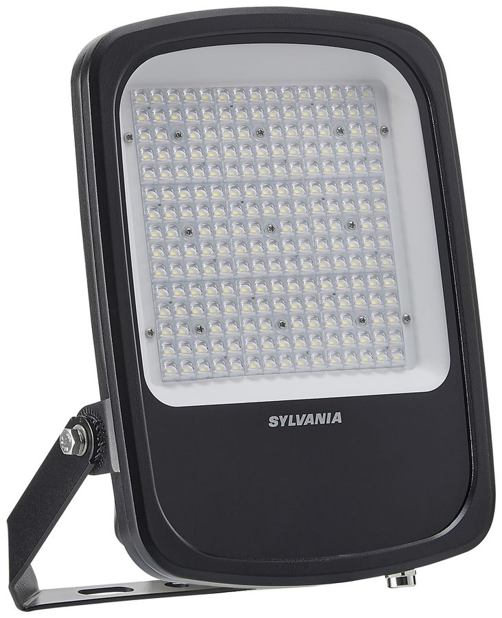 LED-Strahler Sylvania Kalani 98W 14300lm 840 IP66 65×120° 370×256mm schwarz