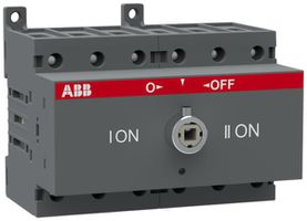 Commutateur de charge AMD ABB OT63F3C, 3P 63A/690V, commutation ouverte I-O-II