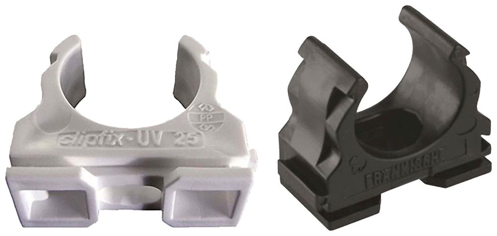 Bride de serrage PLICA Clipfix UV M20 blanc