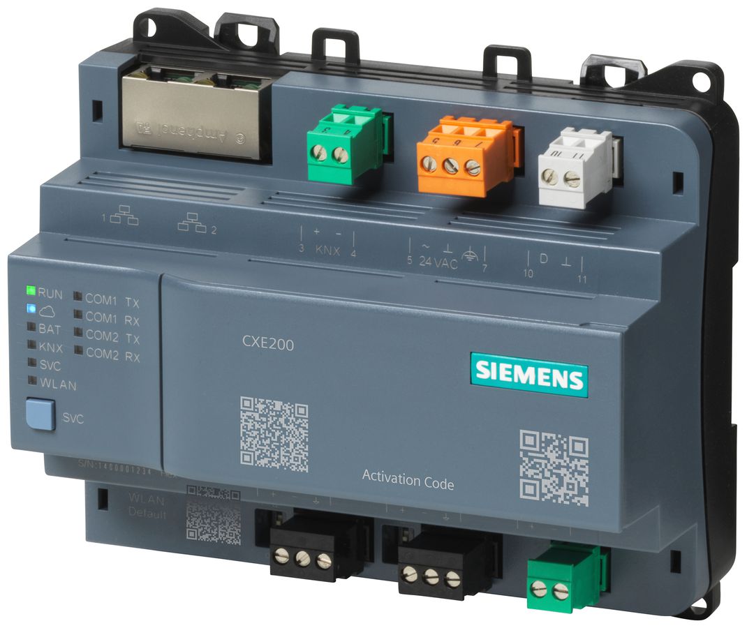 Appareil de commande AMD Siemens Edge-Controller CXE200 1×DI 24V TCP/IP BACnet