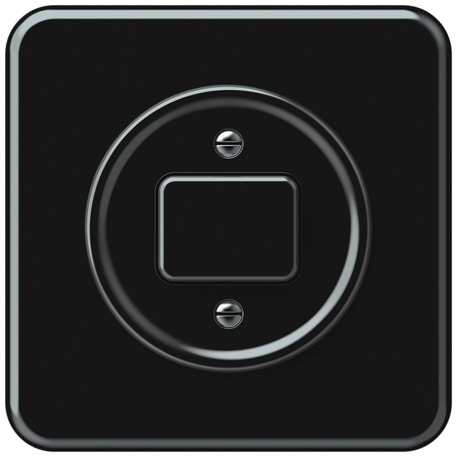 Interrupteur à poussoir ENC origin sch 3 92×92mm noir