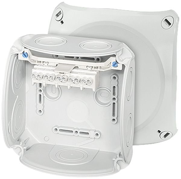 Boîte de dérivation AP Hensel DK 0604 G, 5×4mm², gris