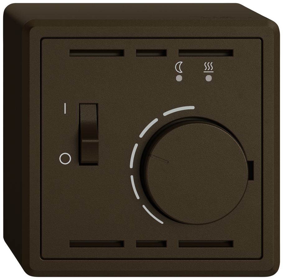 Termostato ambiente AP EDIZIO.liv SNAPFIX® limit.temp.p.riscaldamenti pav.ma