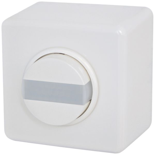 Interrupteur KNX AP Luxomat IS AP DX, design STANDARD blanc