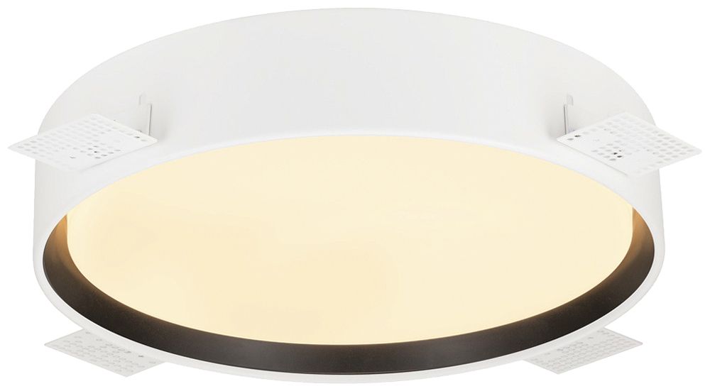 Plafonnier/applique LED SLV DECONA 30 18W 1450lm 927/930 IP44 VAR Ø300 noir