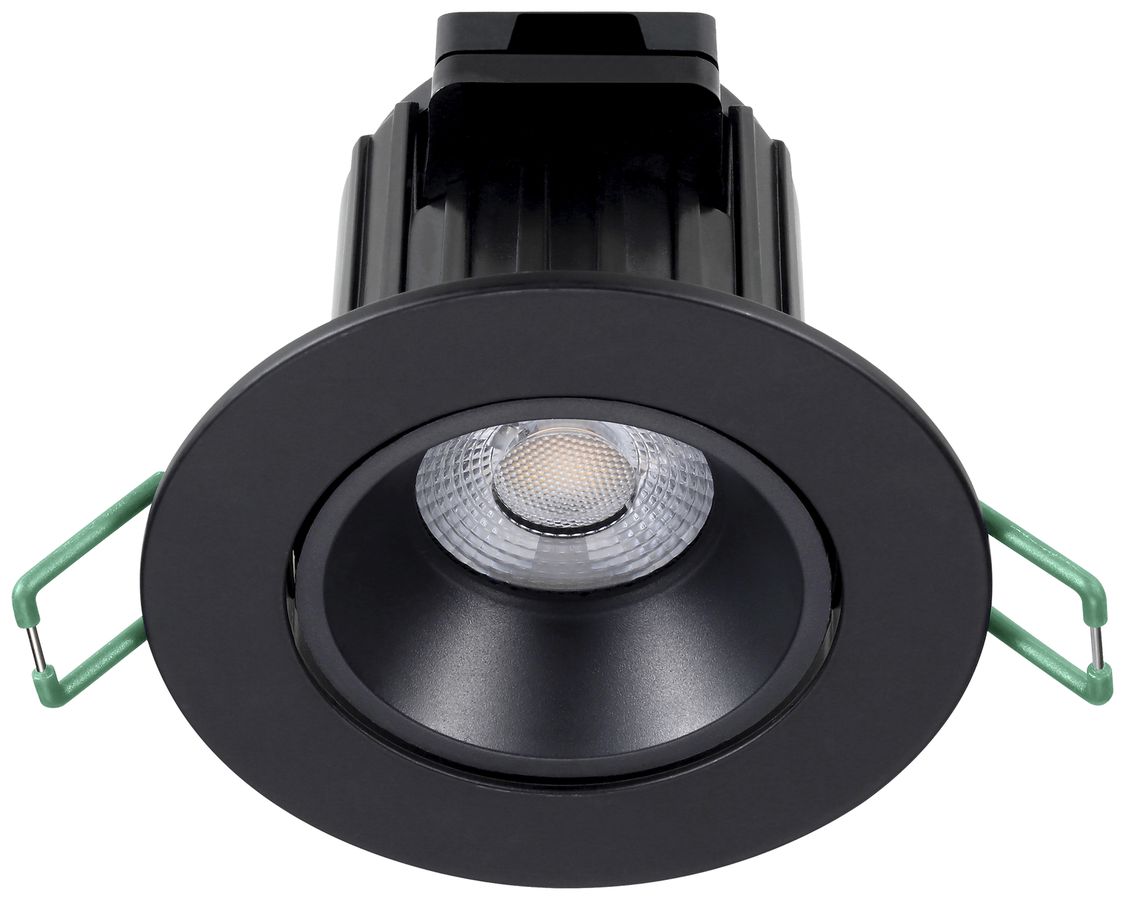 Spot LED INS Sylvania START 8.7W 760lm 827/830/840 IP20/IP44 50° REG Ø86 nero