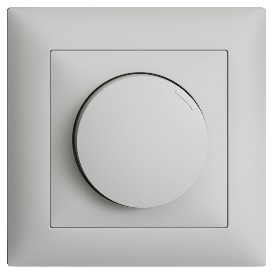 UP-DALI-Power-Drehgeber/Dimmer EDIZIOdue FMI Tunable White hellgrau