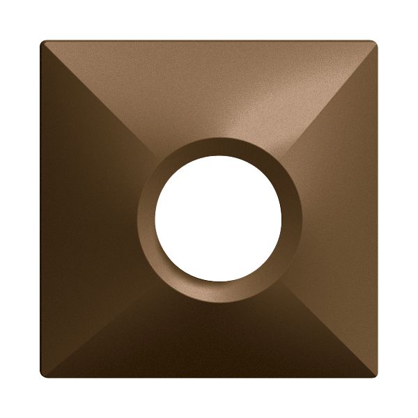 Capot frontal ang. EDIZIOdue coffee pour détecteur de mouv.PIRI 360°