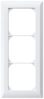 UP-Abdeckrahmen kallysto.line 3×1 weiss 92×212mm