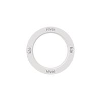 Kennscheibe NEVO, f.Drehschalter, Été-Hiver-Été-Hiver, weiss