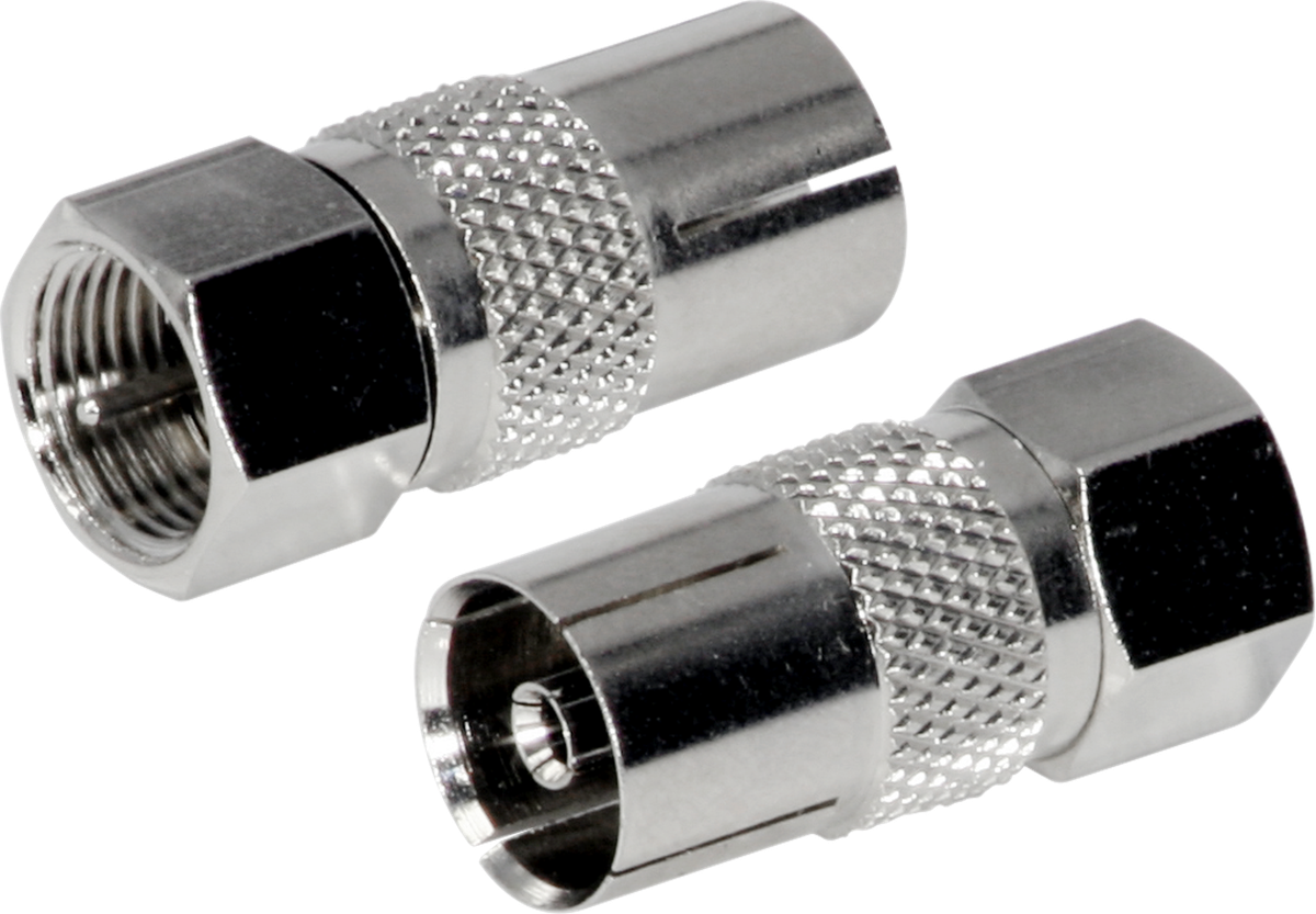 Adapter IEC-Kupplung/F-Stecker DV59F