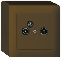 Prise pour antenne AP R/TV-Données kallysto 2GHz 19db brun