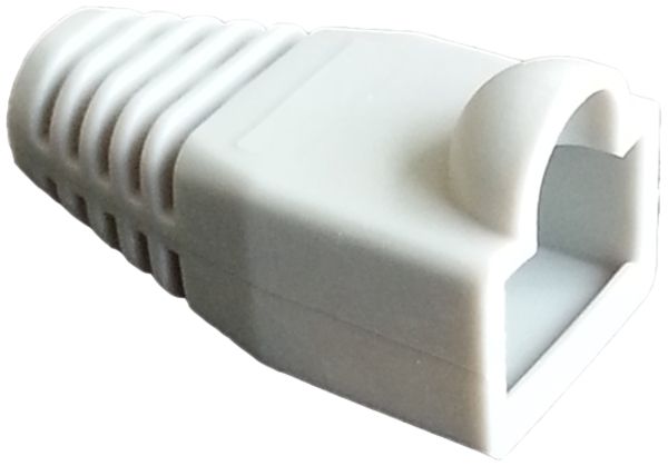 Knickschutztülle beige, für Stecker RJ45, gerade