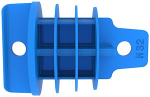 Dichtungszapfen Spotbox M32 blau
